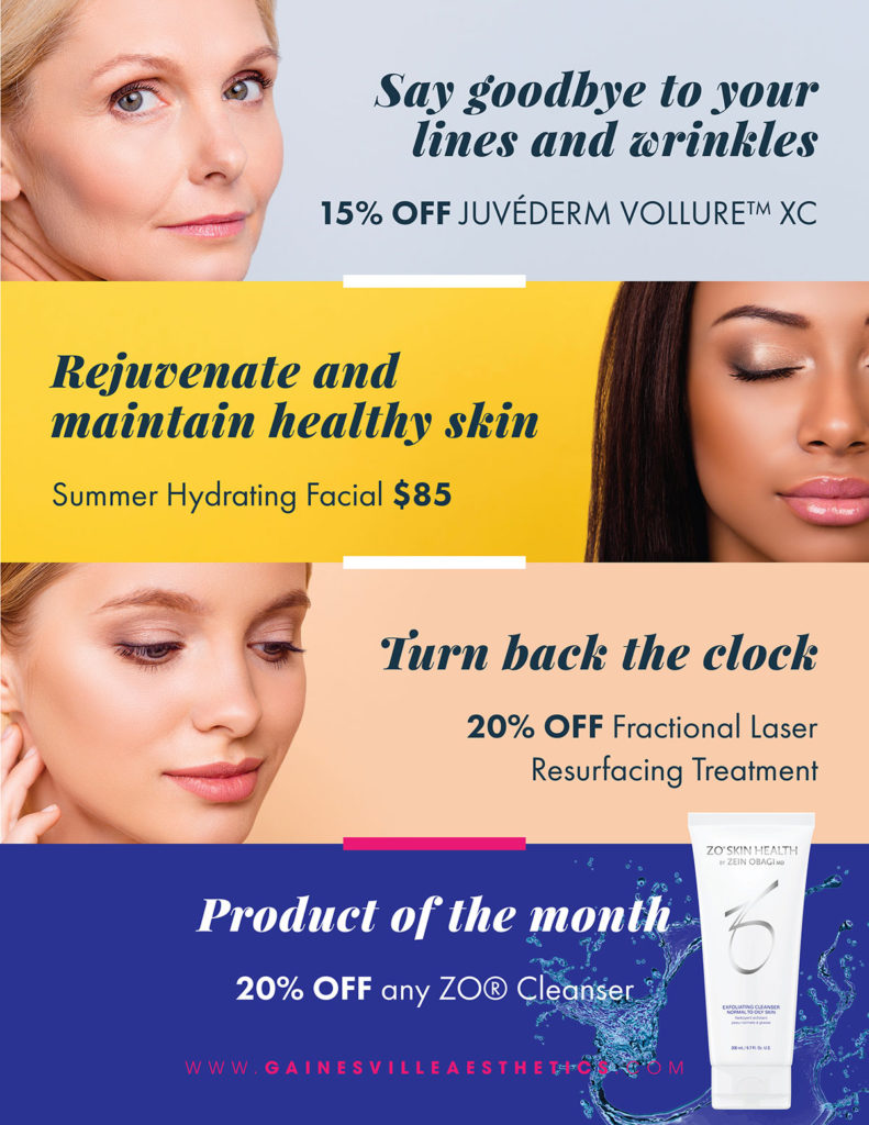 August Specials to Get You Back to Beauty!