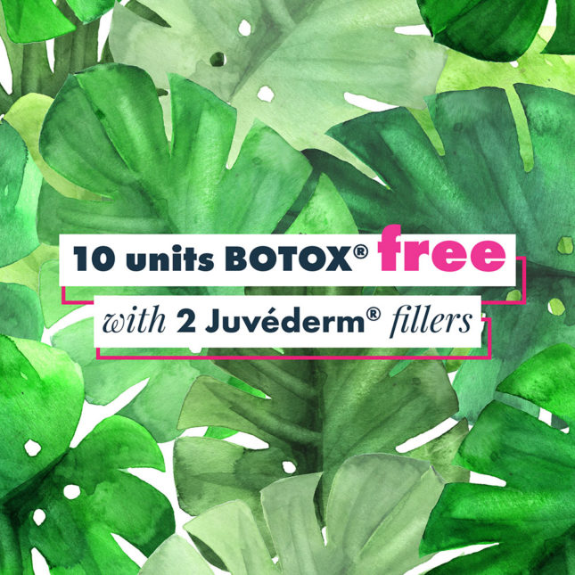10 Units Free of Botox Gainesville, Florida.
